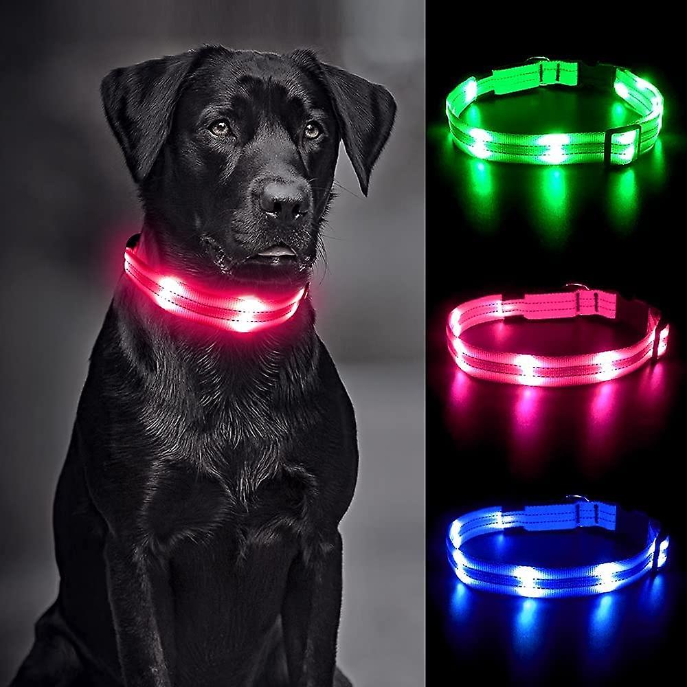 Foto 1 | Collar Led Para Perros Huoguo Usb Recargable A Prueba De Agua - Venta Internacional.
