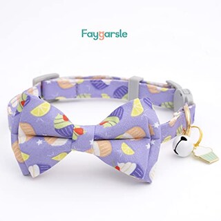 Foto 4 | Collar De Gato Faygarsle Cute Con Pajarita Con Campana Breakaway, Paquete De 2 - Venta Internacional.
