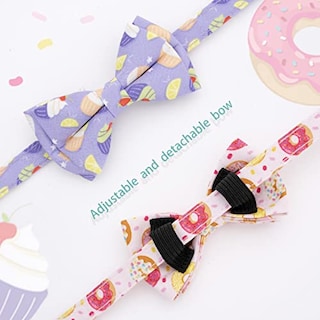 Foto 6 | Collar De Gato Faygarsle Cute Con Pajarita Con Campana Breakaway, Paquete De 2 - Venta Internacional.