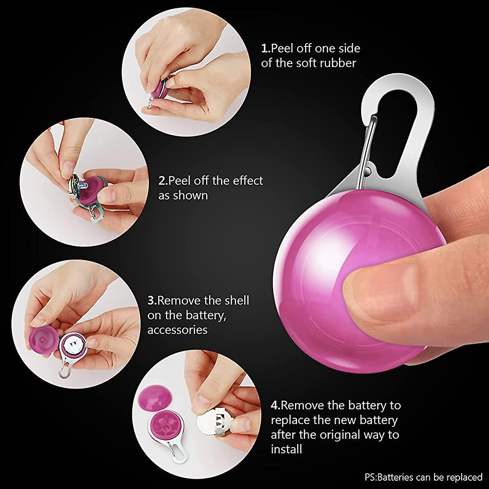 Foto 4 pulgar | Las Luces Para Perros Se Enganchan En Serda-run Para La Oscuridad Con 6 Modos Parpadeantes - Venta Internacional.
