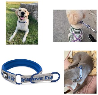 Foto 2 | Collar De Nailon Sin Tirones Para Perros Con Rayas Reflectantes Huoguo - Venta Internacional.