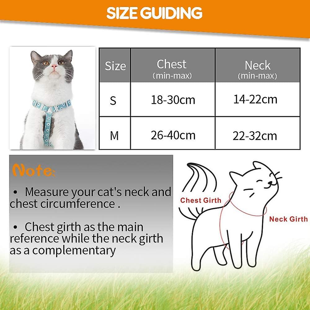 Arnés Para Gatos Huoguo, 140 Cm, Estampado De Flores Con Correa - Venta Internacional.