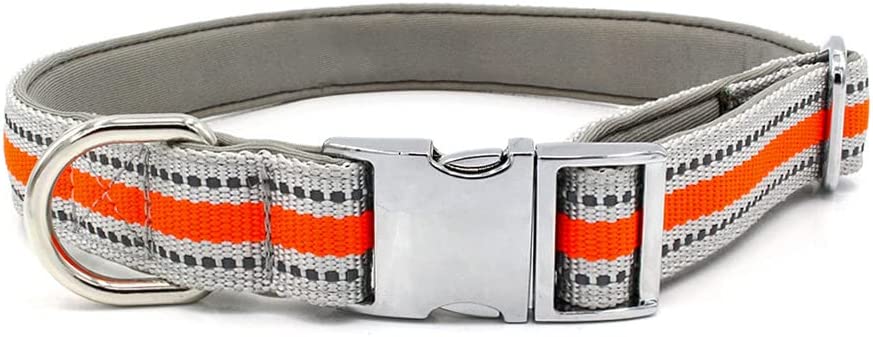 Collar De Nailon Reflectante Para Cachorros, Más Seguro Por La Noche, Para Niña - Venta Internacional.