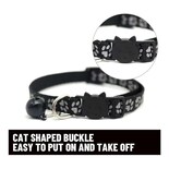 Juego De 8 Collares Para Gatos, Ajustables Y Con Cascabel Para Gatos Pequeños - Venta Internacional.