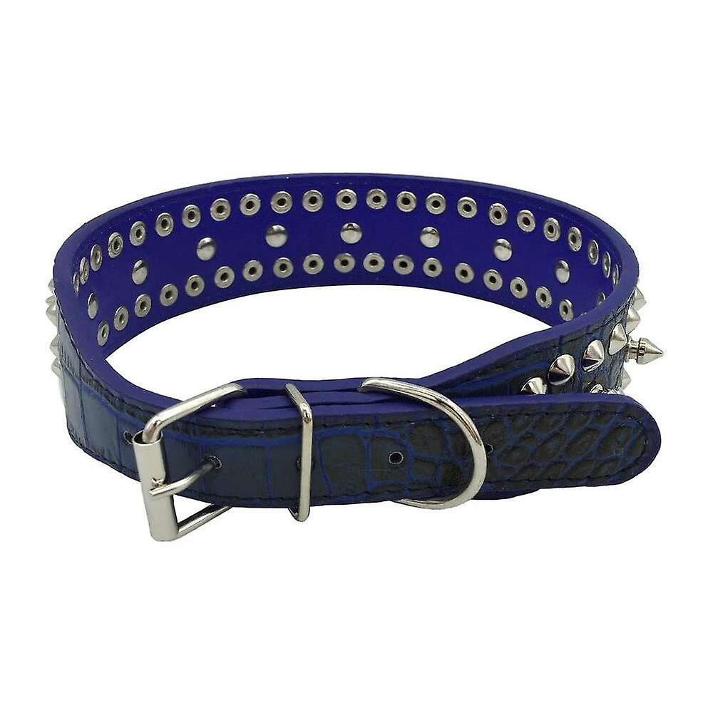 Foto 2 pulgar | Collar Para Perro Pet Cuisine, 11 Remaches, Piel Sintética De Cocodrilo Con Púas - Venta Internacional.