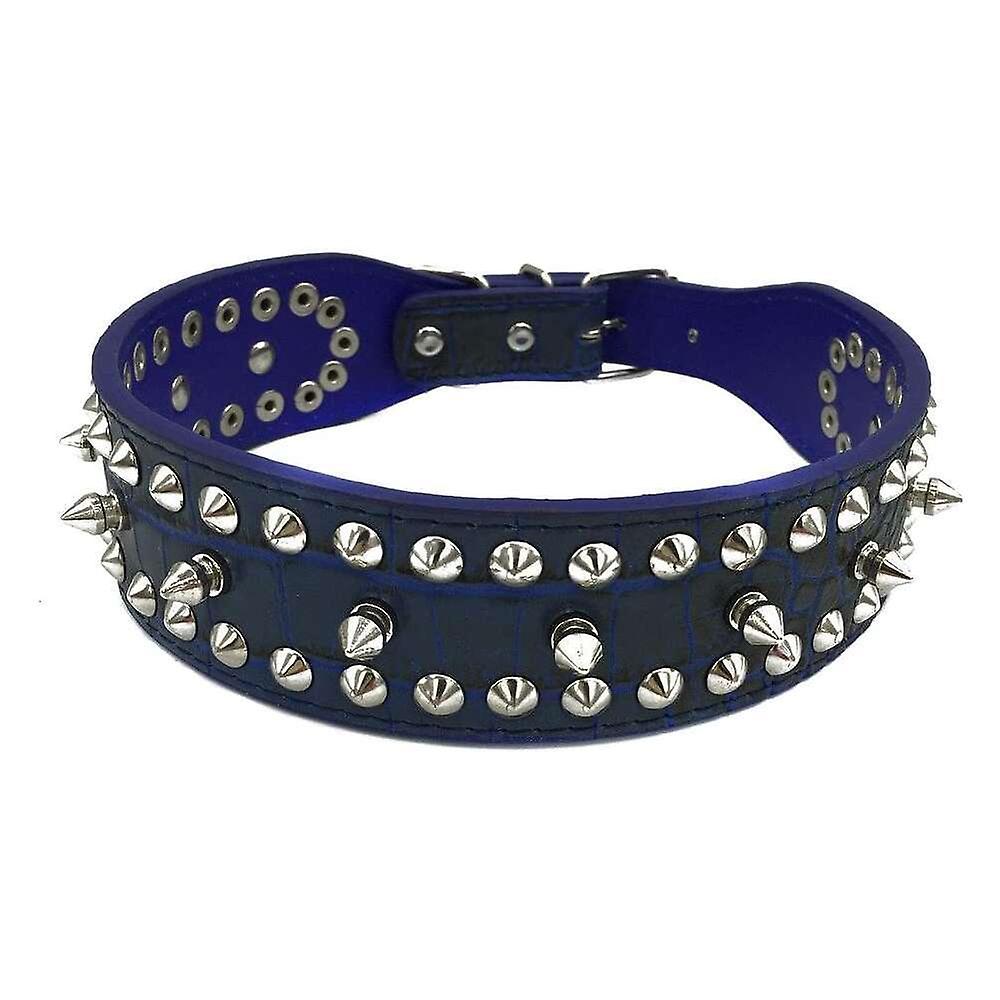 Foto 6 pulgar | Collar Para Perro Pet Cuisine, 11 Remaches, Piel Sintética De Cocodrilo Con Púas - Venta Internacional.