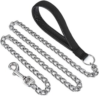 Foto 5 | Cadena Metálica Antimasticable Con Correa Para Perros, 1,2 M, 1,8 M Huoguo - Venta Internacional.