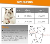 Juego De Arneses Para Gatos Huoguo Ajustable Con Correa Para Gatos - Venta Internacional.