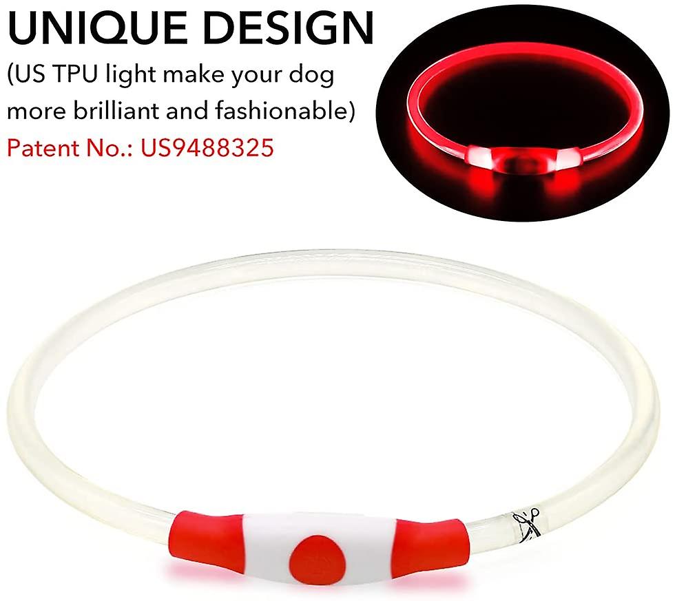 Foto 3 | Collar Led Para Perros Huoguo Safety Christmas Recargable - Venta Internacional.