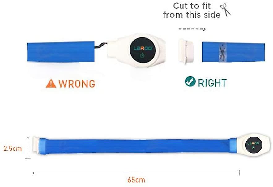 Foto 3 | Collar Para Perro Con Iluminación Led Huoguo, De Silicona, Recargable Por Usb - Venta Internacional.
