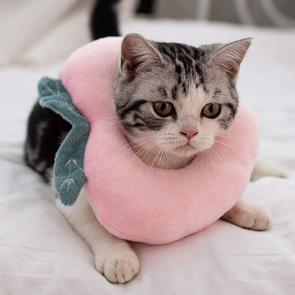 Collar De Recuperación Huoguo Elizabethan Para Gatos, Tamaño Ajustable - Venta Internacional.