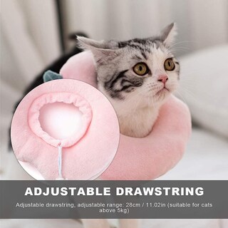 Foto 4 | Collar De Recuperación Huoguo Elizabethan Para Gatos, Tamaño Ajustable - Venta Internacional.