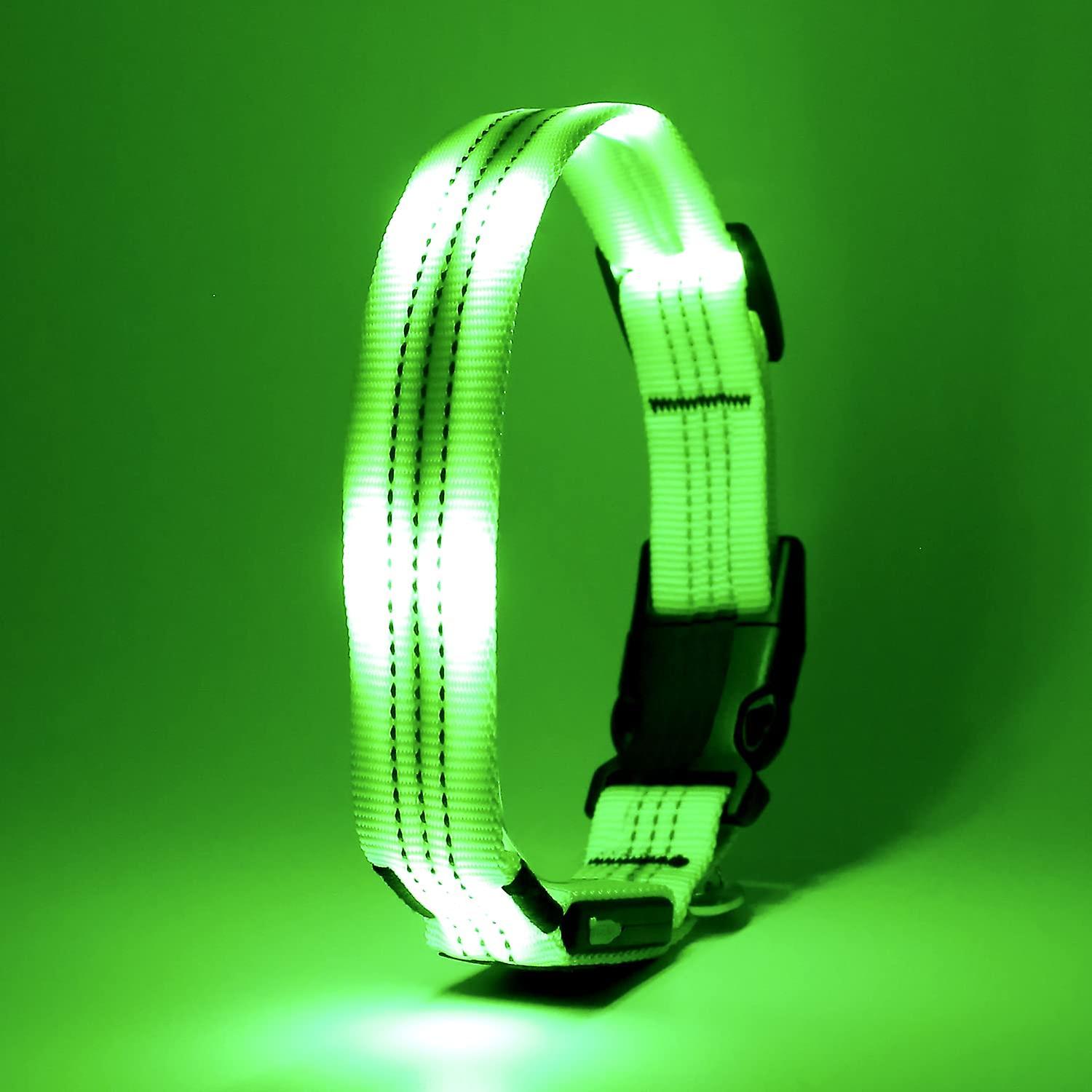 Foto 6 pulgar | Collar Para Perro Huoguo, Con Luz Led, Recargable Por Usb, Resistente Al Agua - Venta Internacional.