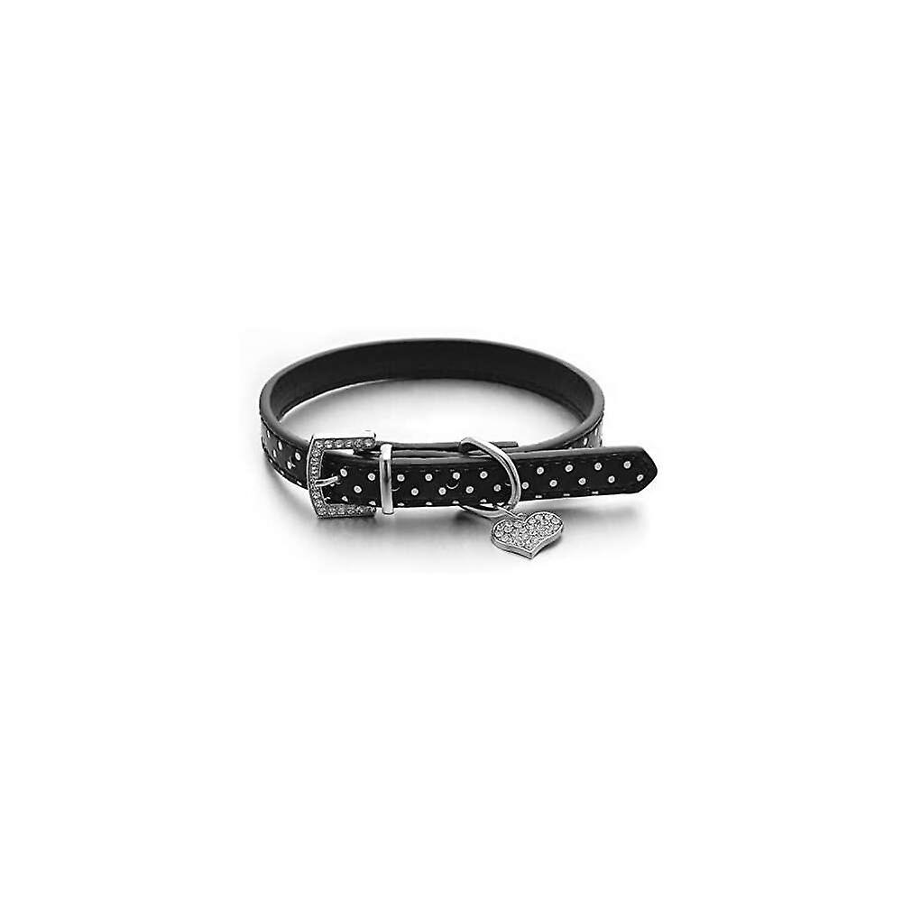 Foto 3 pulgar | Collar Para Mascotas Huoguo, Bonito Colgante De Diamantes De Imitación Y Amor - Venta Internacional.