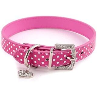 Foto 5 | Collar Para Mascotas Huoguo, Bonito Colgante De Diamantes De Imitación Y Amor - Venta Internacional.