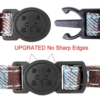 Foto 3 | Collar Para Gatos Joytale Mejorado Con Bells Breakaway Haze Blue - Venta Internacional.