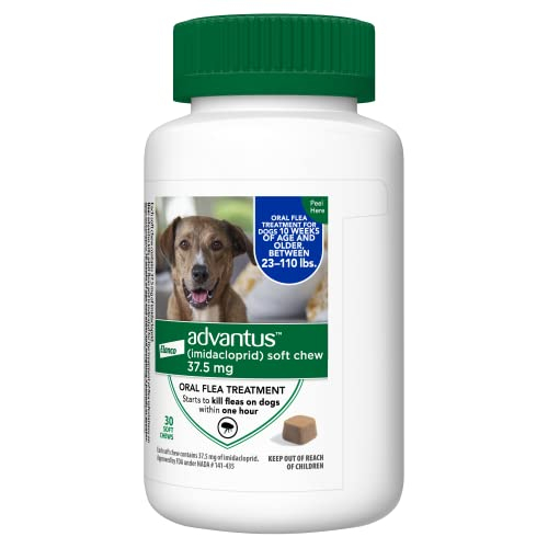 Foto 8 pulgar | Tratamiento Antipulgas Masticable Advantus Para Perros Grandes De 23 A 50 Kg, 30 Unidades - Venta Internacional.