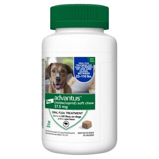 Foto 7 | Tratamiento Antipulgas Masticable Advantus Para Perros Grandes De 23 A 50 Kg, 30 Unidades - Venta Internacional.