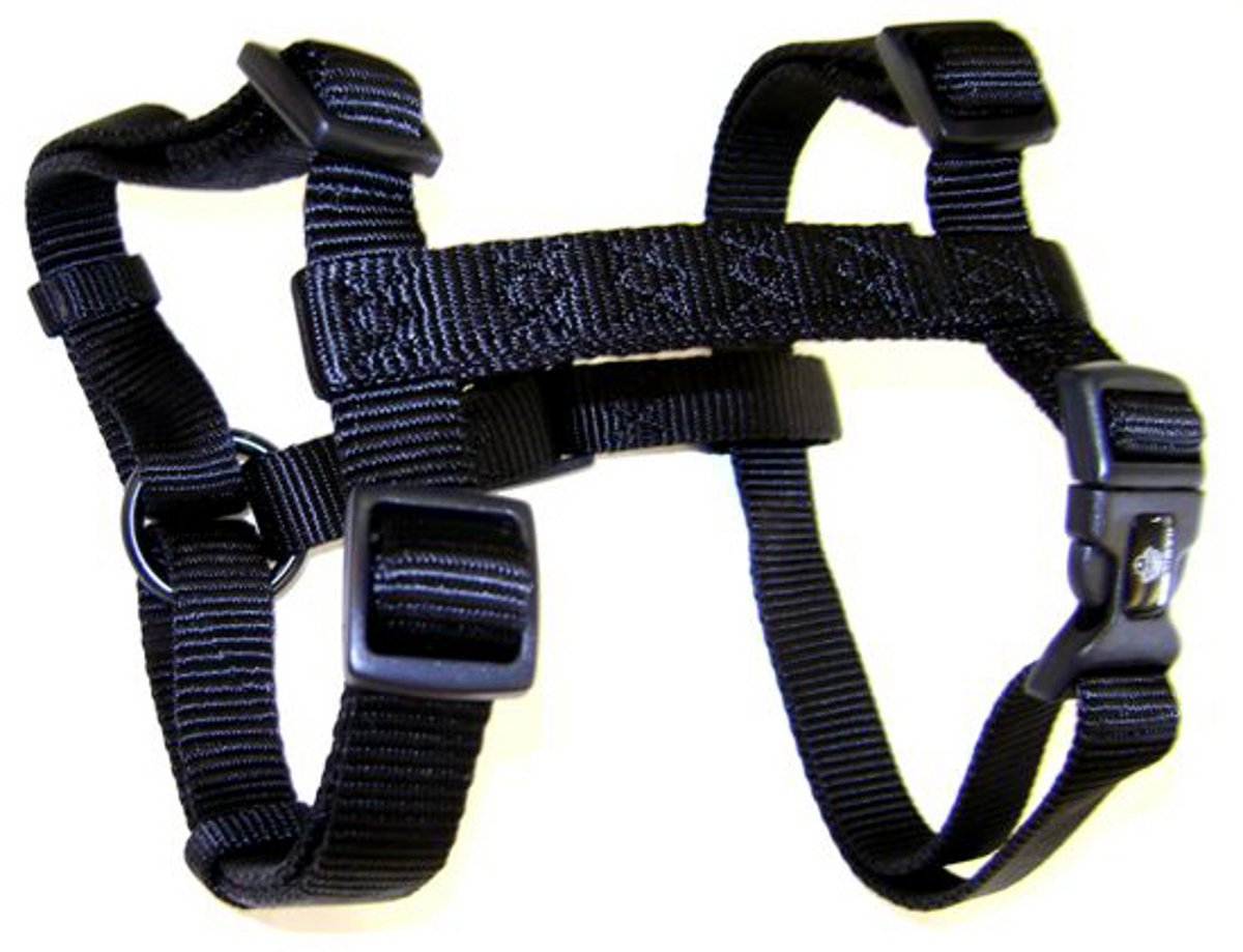 Arnés Para Perros Hamilton Adjustable Comfort De Nailon Negro - Venta Internacional.