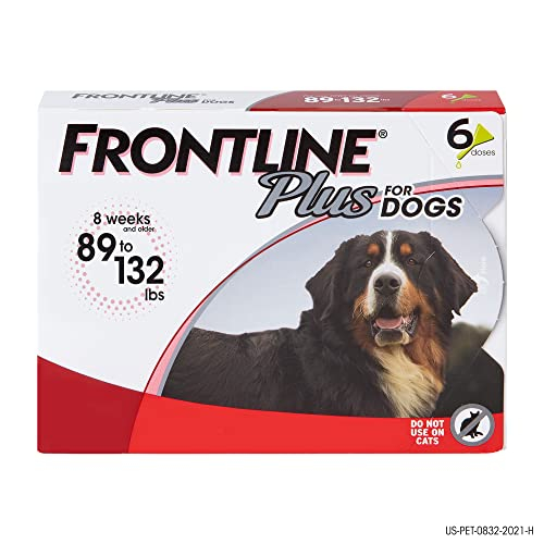 Tratamiento Contra Pulgas Y Garrapatas Frontline Plus Para Perros Extragrandes - Venta Internacional.