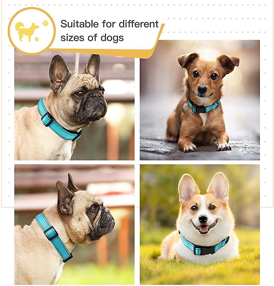 Foto 1 | Collar Para Perro Huoguo, Ajustable, Reflectante, Acolchado, Suave, De Nailon - Venta Internacional.