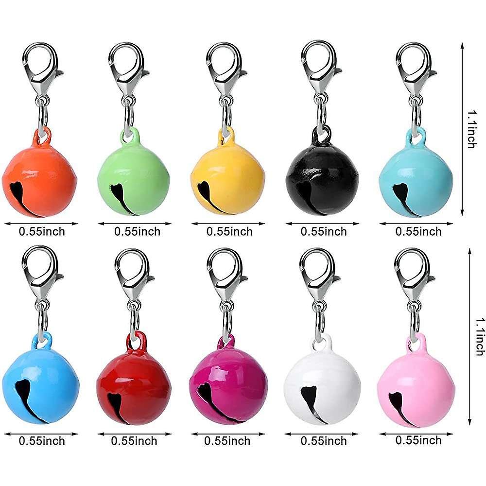 Foto 2 pulgar | Juego De Cascabeles Para Mascotas Con 10 Colores Diferentes Para Gatos Y Perros - Venta Internacional.