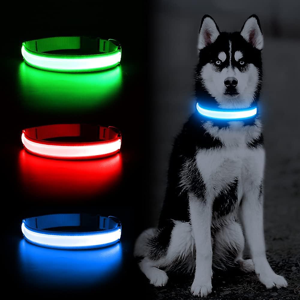 Foto 5 pulgar | Collar Led Para Perros Huoguo, Ultraligero, Impermeable Y Ajustable - Venta Internacional.