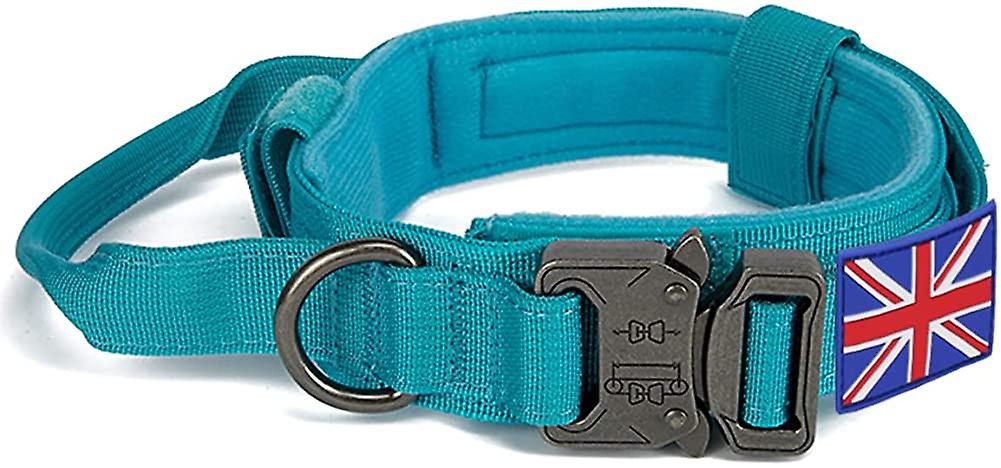 Foto 5 pulgar | Collar Táctico Para Perros Huoguo, Bandera Del Reino Unido, De Nailon - Venta Internacional.