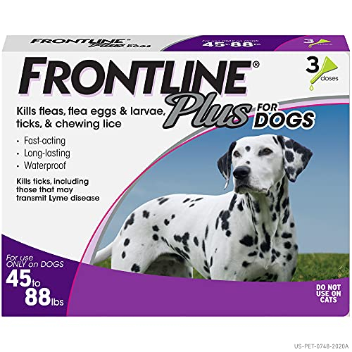 Tratamiento Contra Pulgas Y Garrapatas Frontline Plus Para Perros Grandes - Venta Internacional.