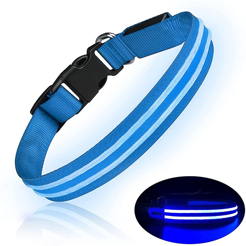 Foto 6 pulgar | Collar Para Perro Light Up Huoguo, Recargable Por Usb, Resistente Al Agua - Venta Internacional.