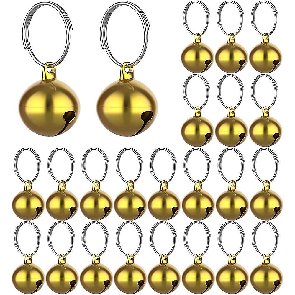 Foto 6 pulgar | Juego De Campanas Con Colgante Para Perros Y Gatos, 24 Unidades, Huoguo Gold - Venta Internacional.