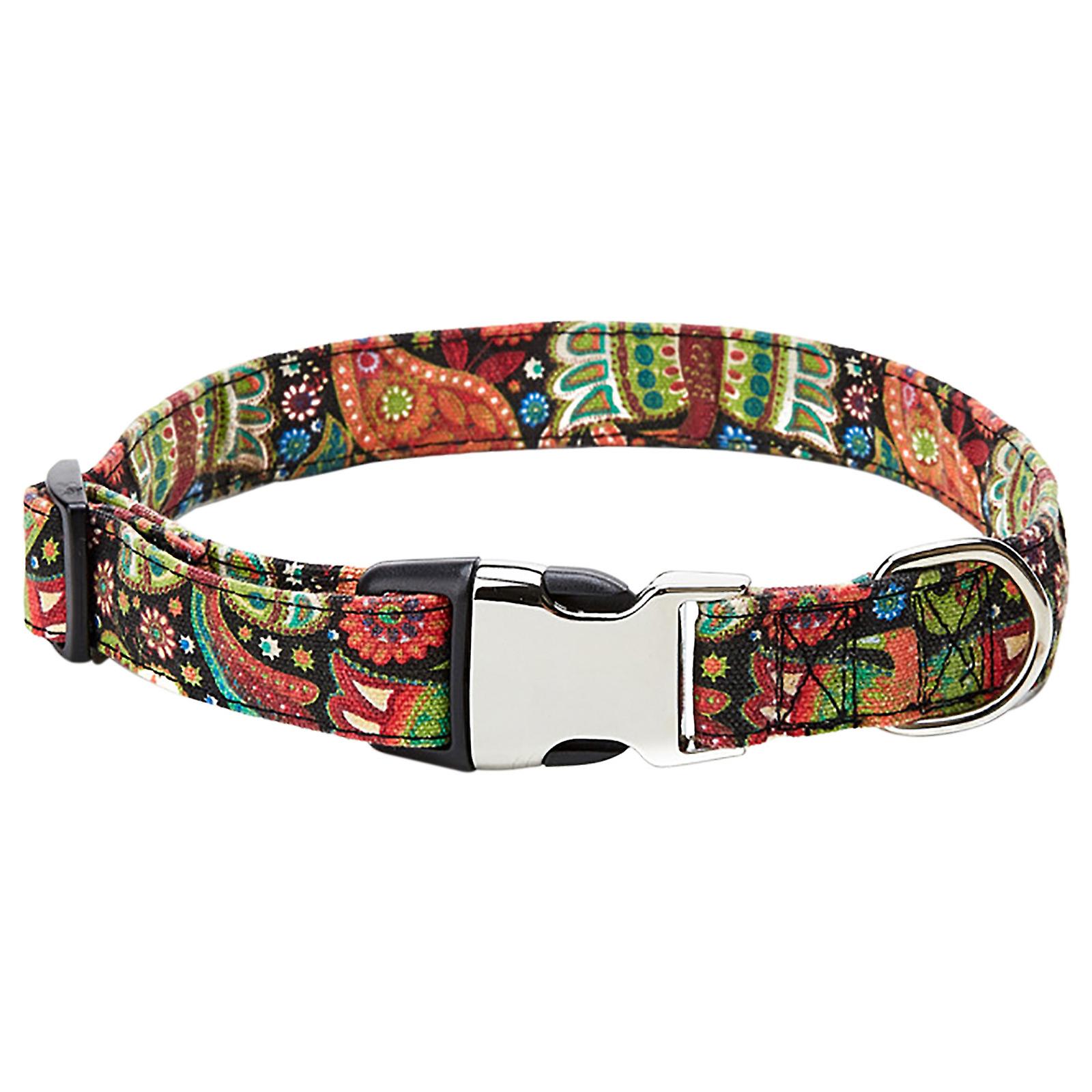Foto 5 pulgar | Collar Para Perro Huoguo Collar De Algodón Semimetálico Con Estampado Étnico - Venta Internacional.
