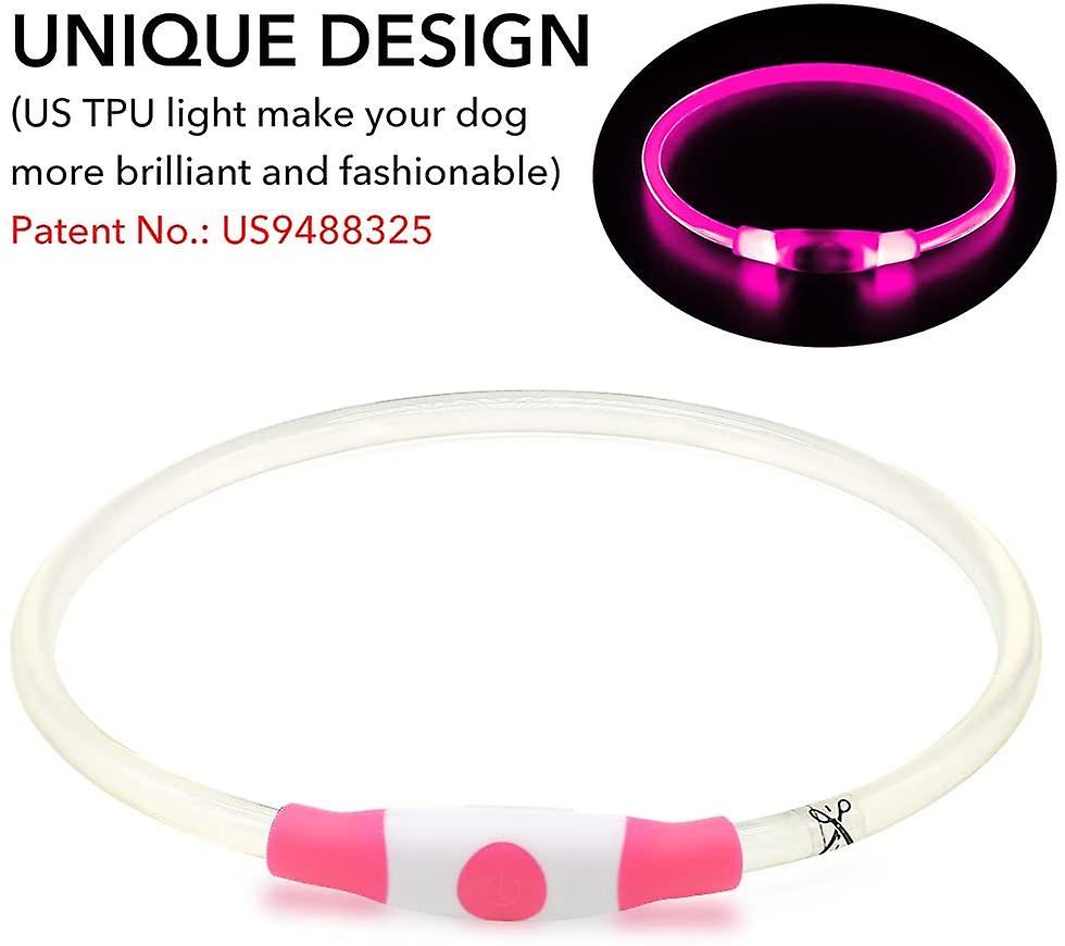 Foto 4 pulgar | Collar Led Para Perros Huoguo Safety Christmas Recargable - Venta Internacional.