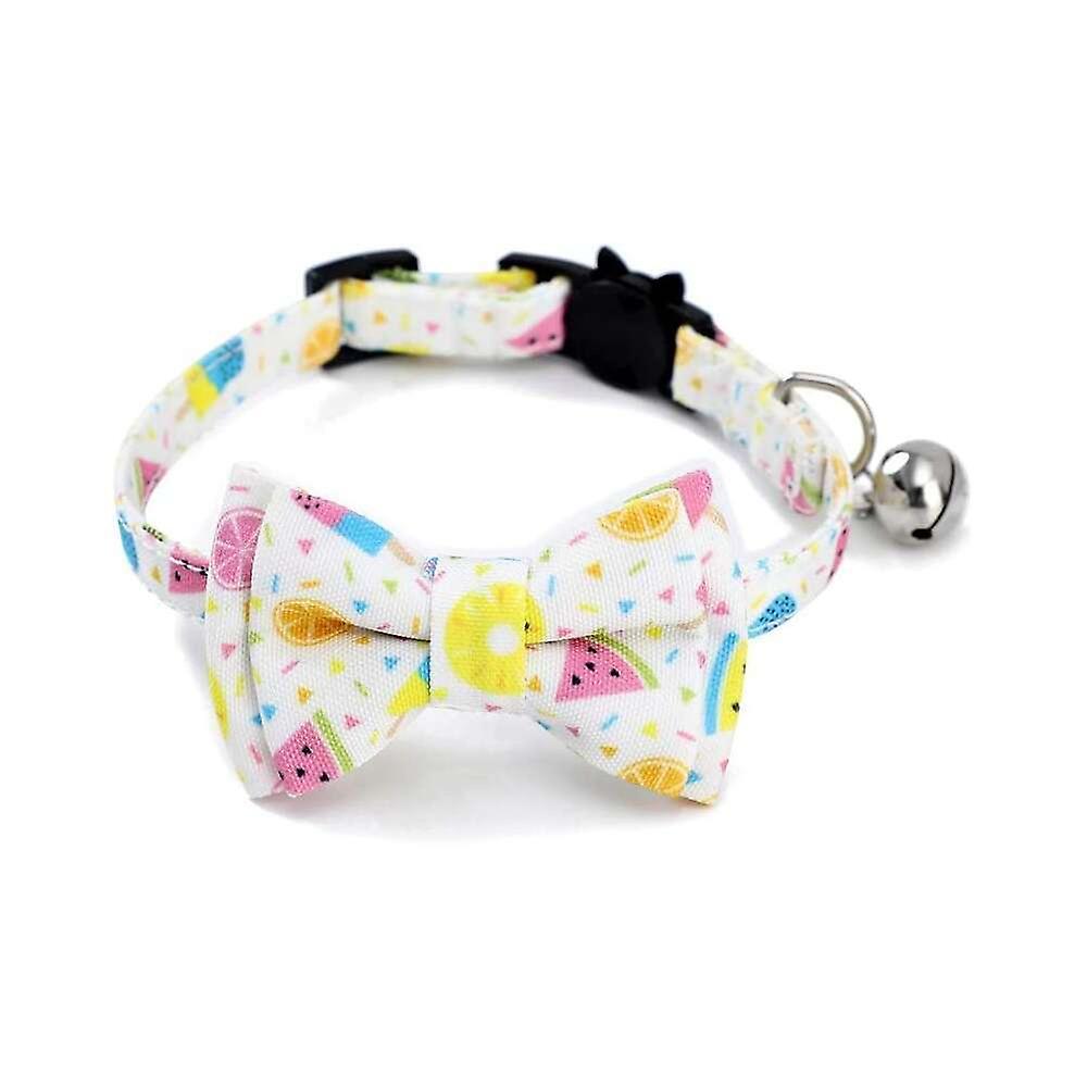 Foto 6 pulgar | Collar Para Gatos Breakaway Con Pajarita En Forma De Campana, Bonito Collar Para Mascotas Y Gatitos - Venta Internacio