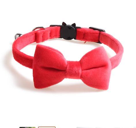 Foto 6 pulgar | Collar De Gato, Collar Ajustable De Leopardo Para Mascotas Con Pajarita - Venta Internacional.