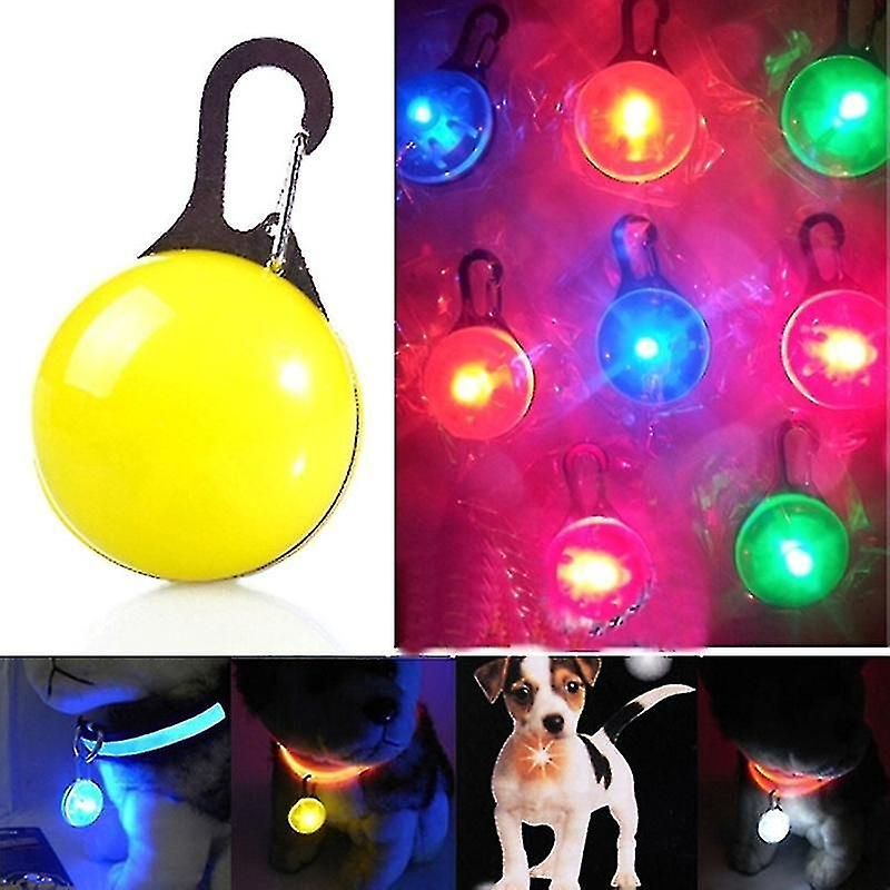 Foto 2 pulgar | Bird Cage Bird Baths, Linterna Led Para Perros Y Gatos, Collar Amarillo - Venta Internacional.