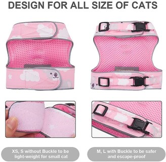 Foto 3 | Juego De Arneses Para Gatos Huoguo Escape Proof Con Correa Para Perros Y Gatos - Venta Internacional.