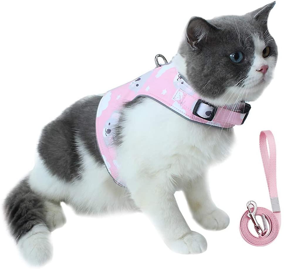 Foto 6 pulgar | Juego De Arneses Para Gatos Huoguo Escape Proof Con Correa Para Perros Y Gatos - Venta Internacional.