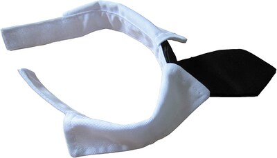 Foto 4 | Collar De Algodón Con Esmoquin Para Mascotas Con Lazo Negro Para Perro/gato - Venta Internacional.