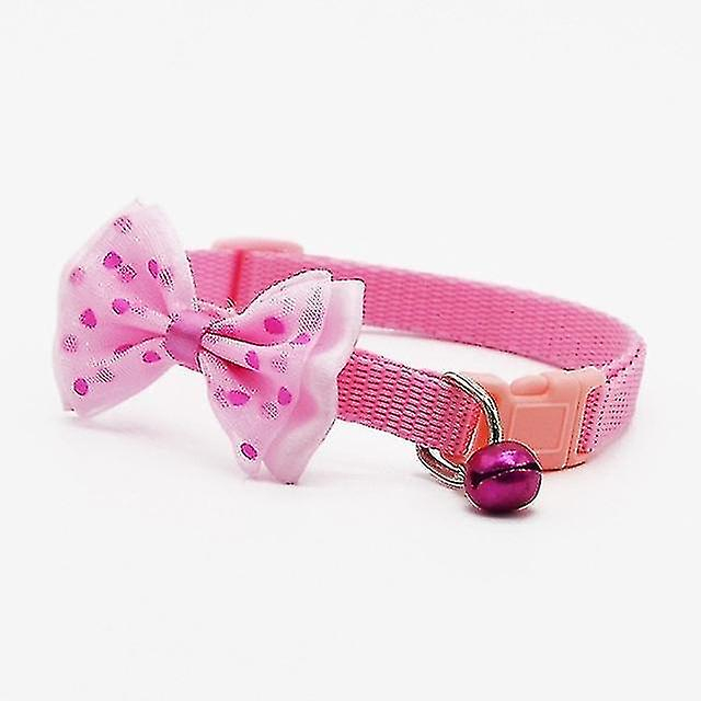 Foto 2 pulgar | Cuello Acampanado Con Nudo Ajustable En Forma De Jaula Para Pájaros, Rosa - Venta Internacional.