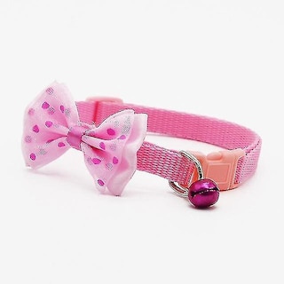 Foto 1 | Cuello Acampanado Con Nudo Ajustable En Forma De Jaula Para Pájaros, Rosa - Venta Internacional.