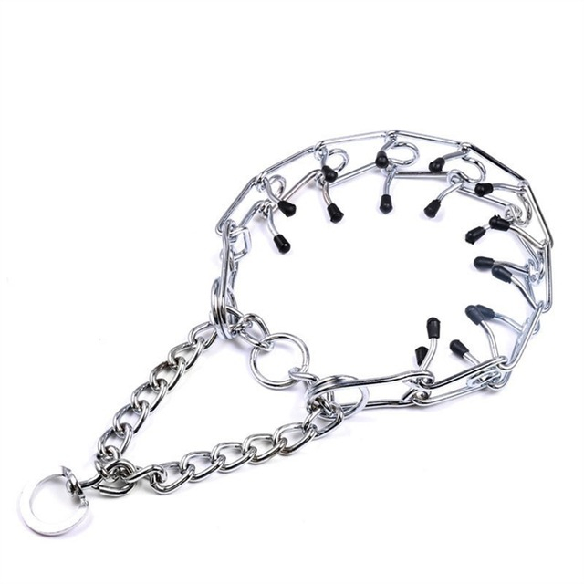 Collar Ajustable De Metal Para Entrenamiento Con Forma De Pellizco Para Mascotas - Venta Internacional.