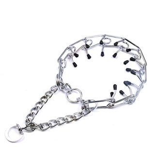 Foto 1 | Collar Ajustable De Metal Para Entrenamiento Con Forma De Pellizco Para Mascotas - Venta Internacional.