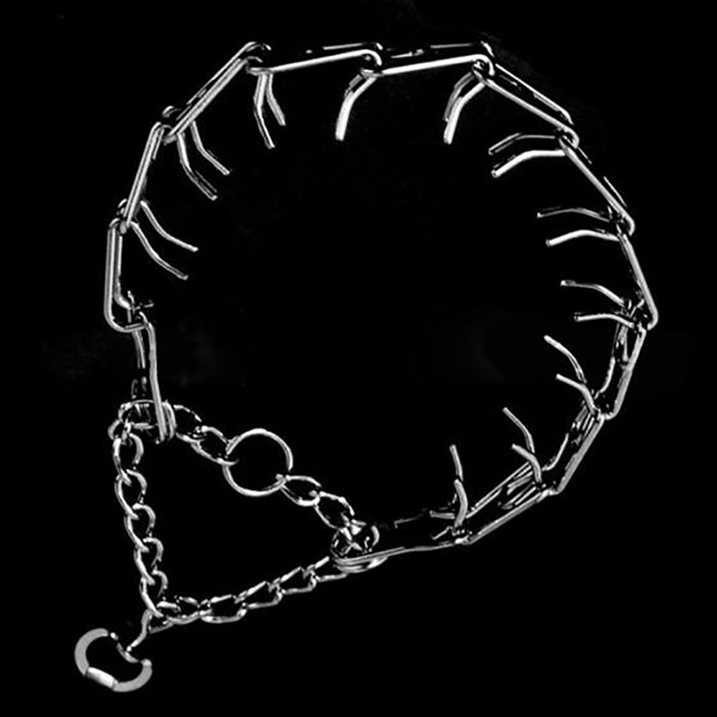 Foto 3 pulgar | Collar Ajustable De Metal Para Entrenamiento Con Forma De Pellizco Para Mascotas - Venta Internacional.