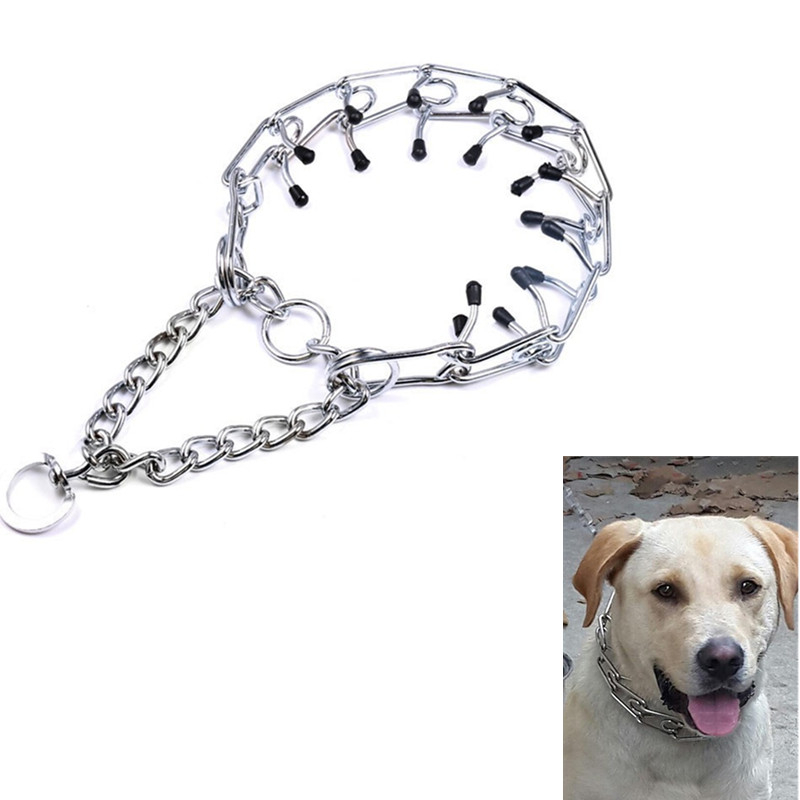 Foto 5 pulgar | Collar Ajustable De Metal Para Entrenamiento Con Forma De Pellizco Para Mascotas - Venta Internacional.