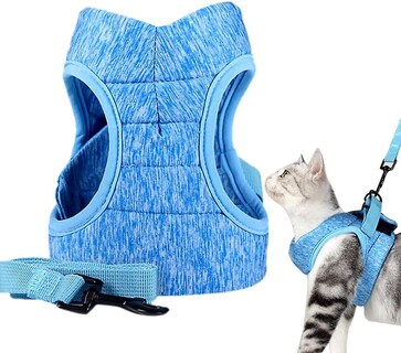 Foto 5 | Juego De Arnés Y Correa Para Gatos Huoguo, Arnés De Pecho Blando Para Gatos - Venta Internacional.