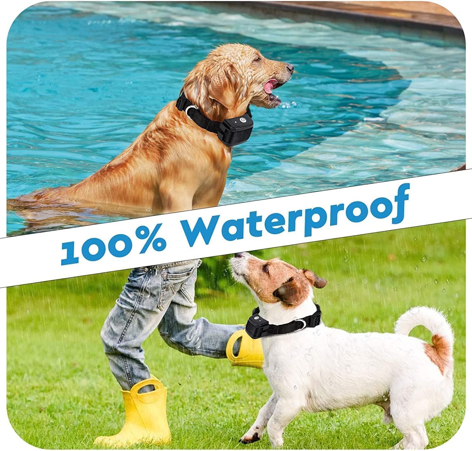 Foto 8 pulgar | Collar De Choque Para Perro Grande 100% Impermeable Recarga - Venta Internacional.
