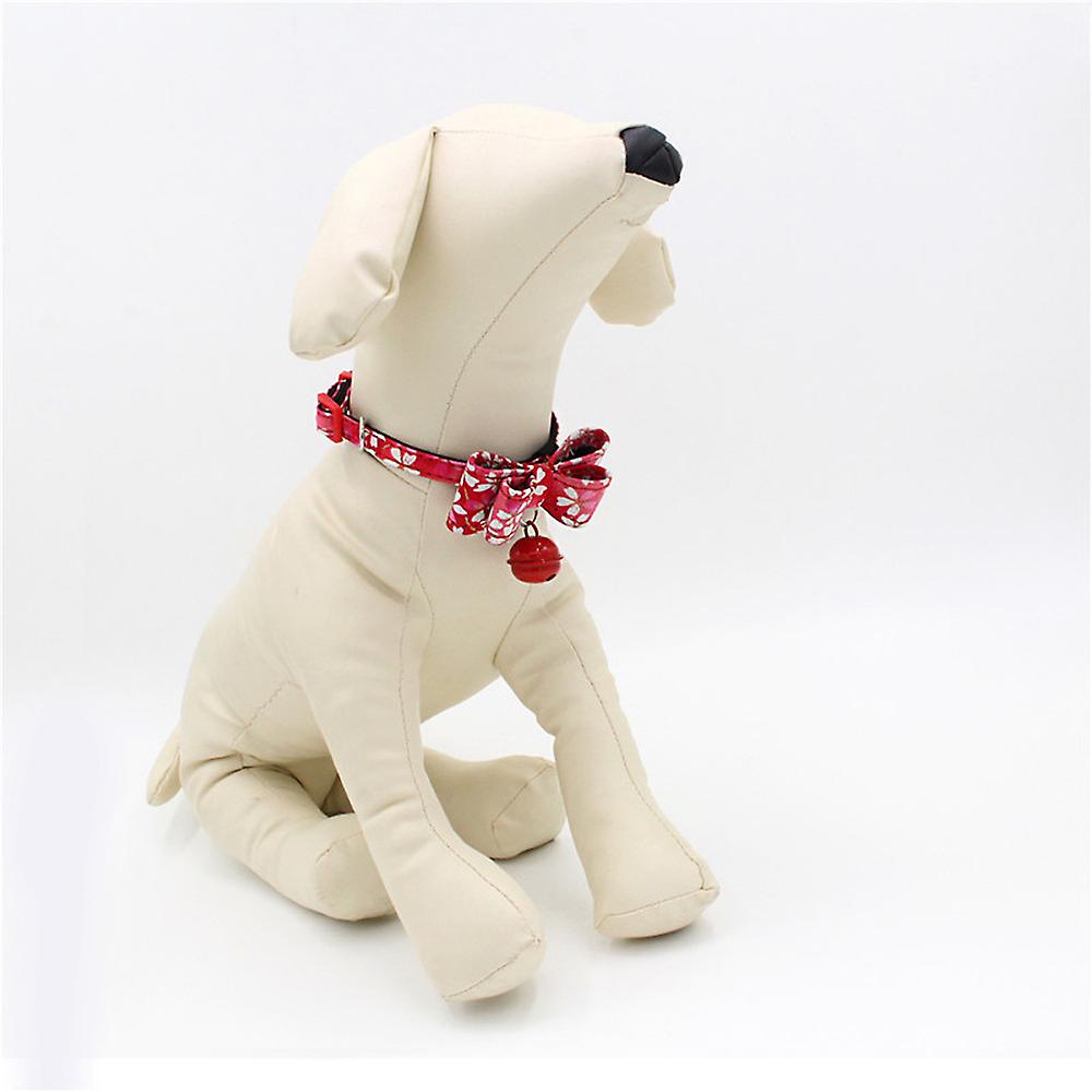 Foto 4 pulgar | Collar De Lazo Ajustable Con Cuello Estampado Con Campana Para Mascotas - Venta Internacional.