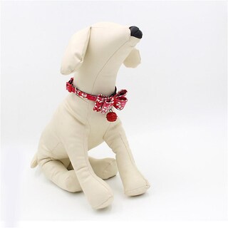 Foto 3 | Collar De Lazo Ajustable Con Cuello Estampado Con Campana Para Mascotas - Venta Internacional.