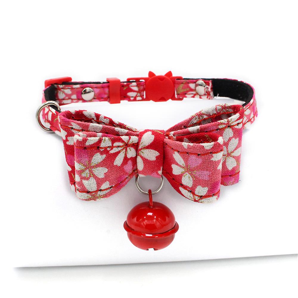 Foto 5 pulgar | Collar De Lazo Ajustable Con Cuello Estampado Con Campana Para Mascotas - Venta Internacional.